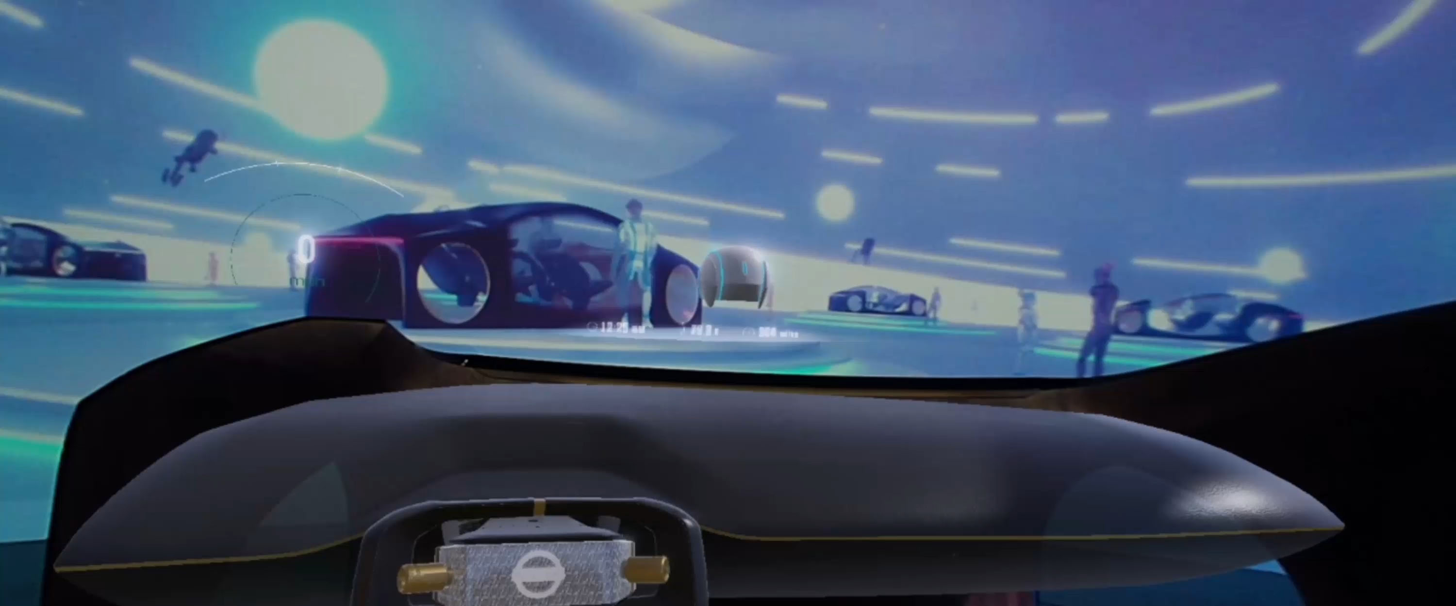 Video del simulador de Nissan IV2
